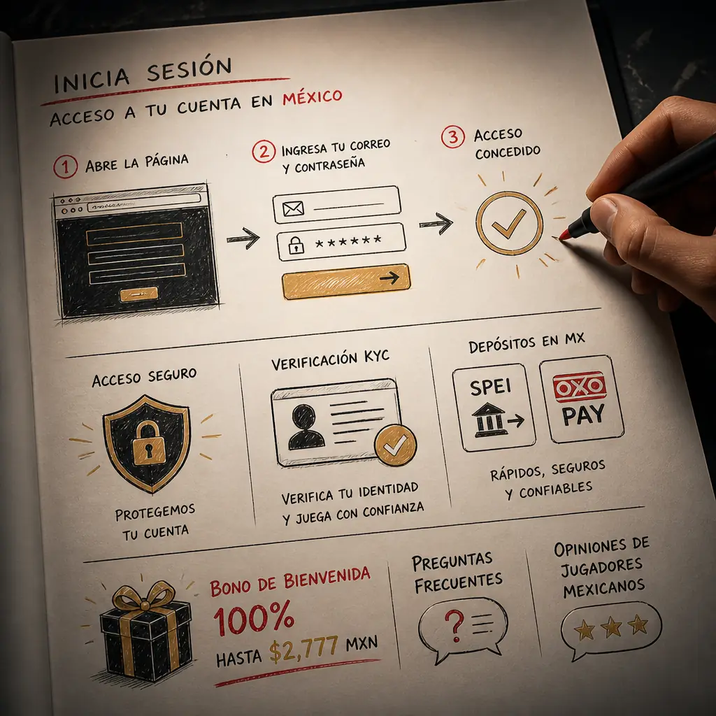 mexgana casino Login – Acceso a tu cuenta en México visual guide for mexgana casino